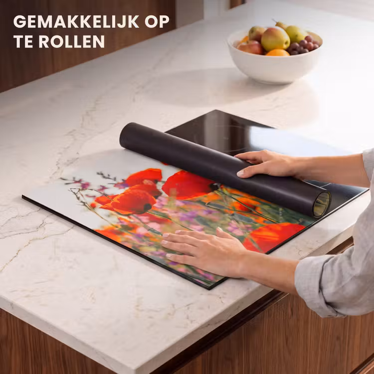 Inductie beschermer - Klaprozen bij de Ochtendgloren — 7