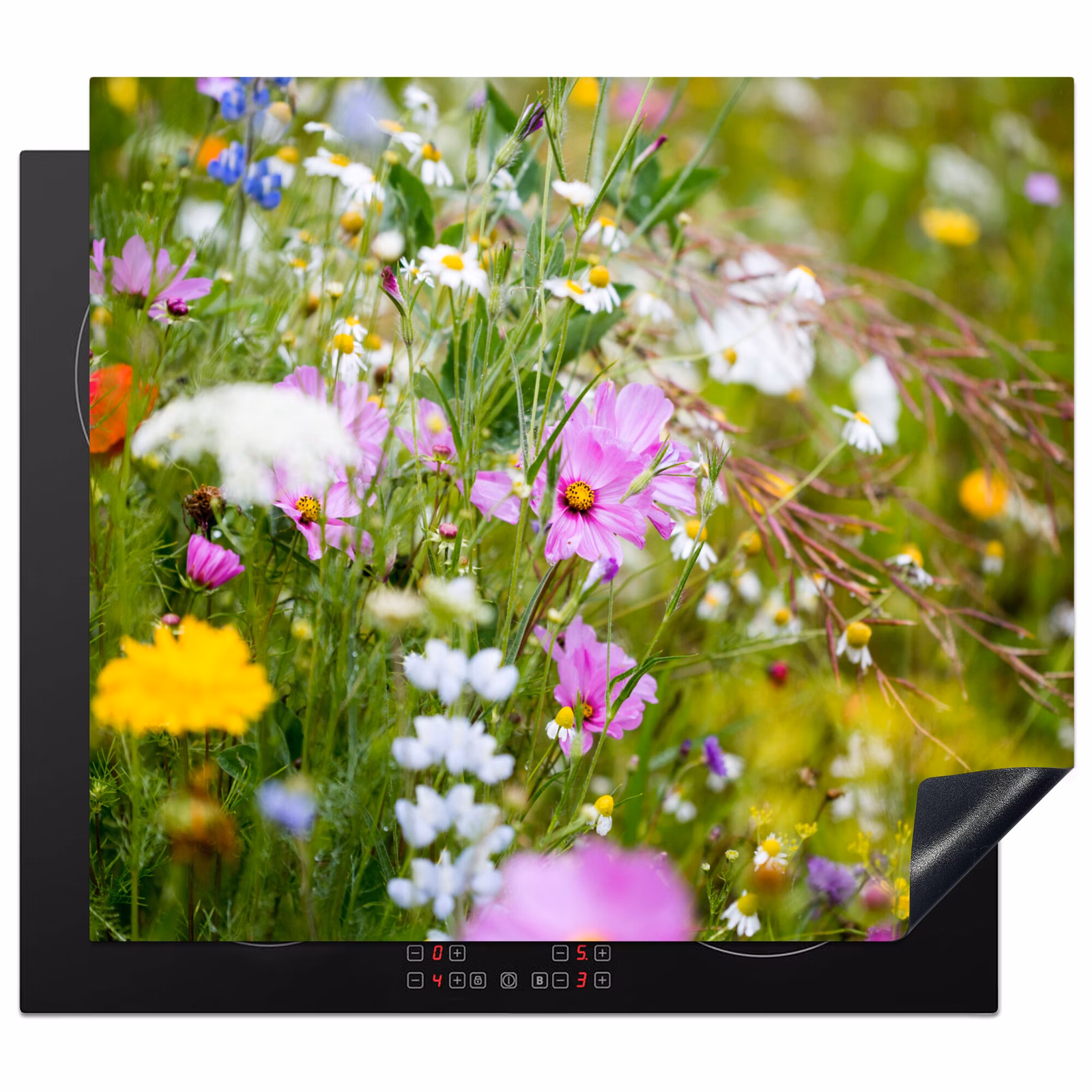 Inductie beschermer - Impressie van een Wilde Bloementuin — 1