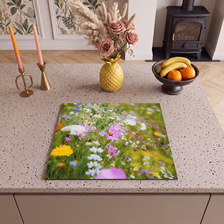 Inductie beschermer - Impressie van een Wilde Bloementuin — 3