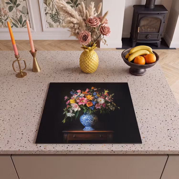 Inductie beschermer - Kleur - Vaas - Bloemen - Boeket — 3