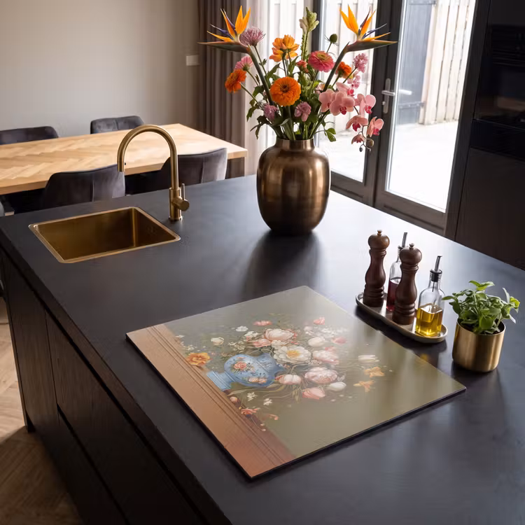 Inductie beschermer - Neutral - Bloemen - Boeket - Vaas — 2