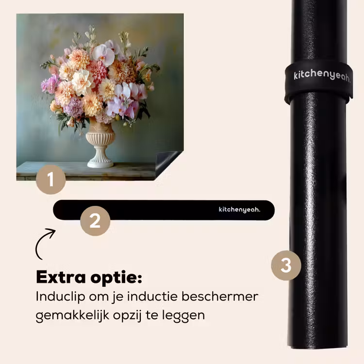 Inductie beschermer - Orchidee - Boeket - Vaas - Bloemen — 8
