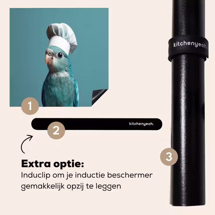 Inductie beschermer - Parkiet - Vogel - Koksmuts - Cute — 8