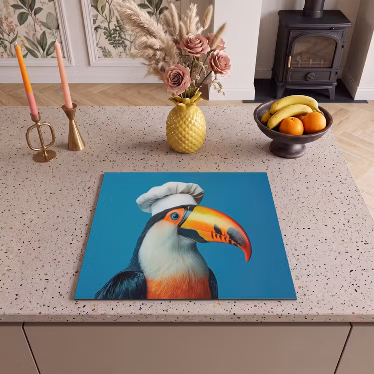 Inductie beschermer - Toekan - Papegaai - Vogel - Koksmuts — 3