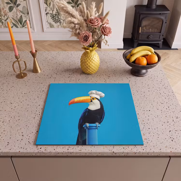 Inductie beschermer - Tucan - Sokkel - Vogel - Koksmuts — 3