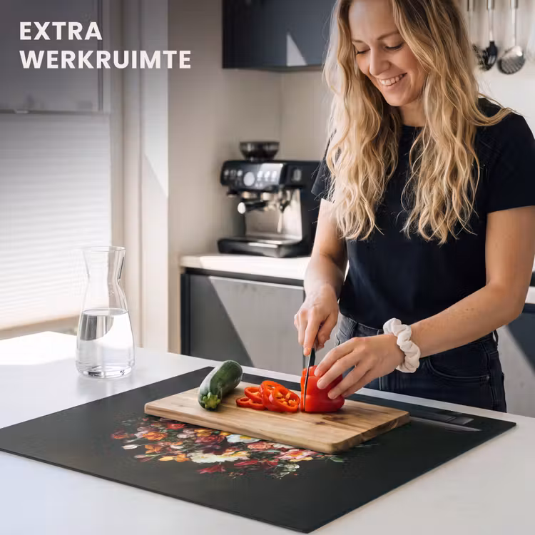 Inductie beschermer - Groot - Bloemen - Vaas - Boeket — 5