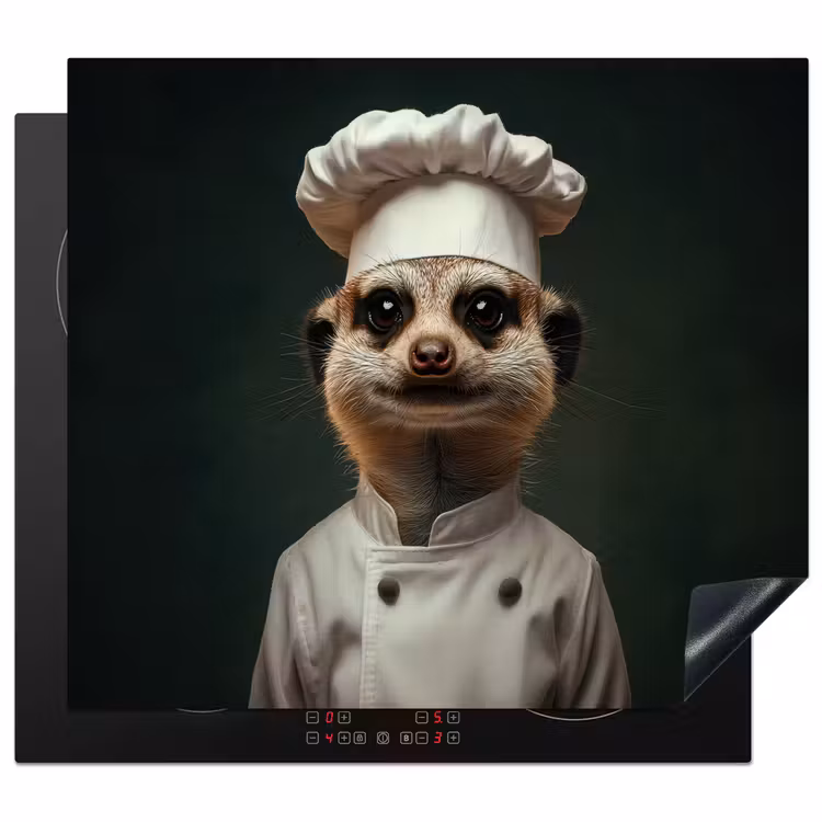 Inductie beschermer - Dier - Kok - Stokstaartje — 1