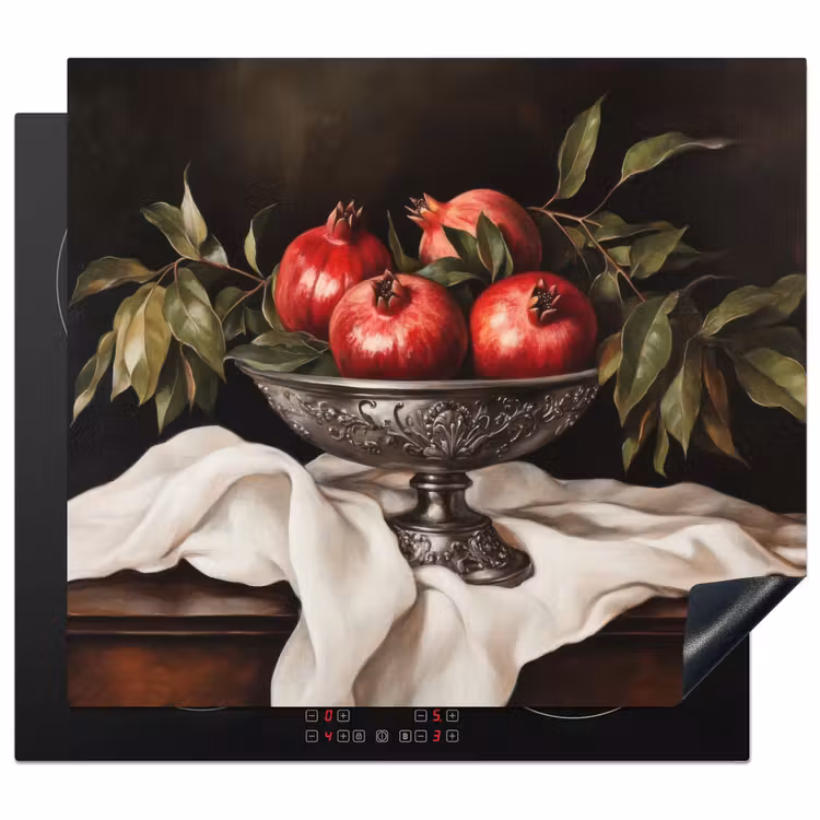 Inductie beschermer - Granaatappels - Klassiek - Vintage — 1