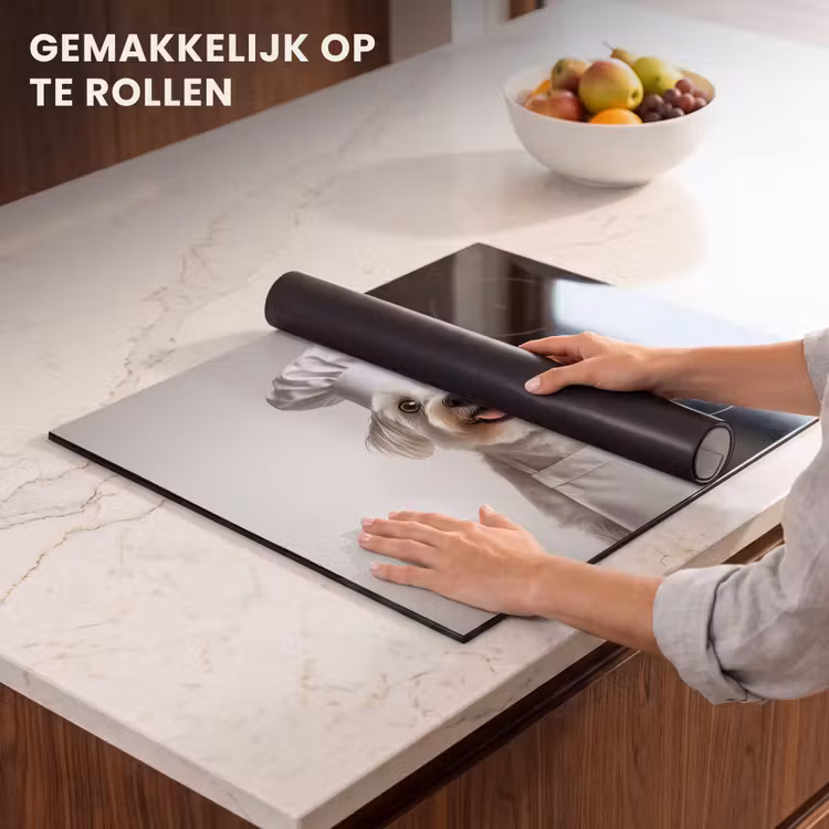 Inductie beschermer - Hond - Wit - Kok — 7