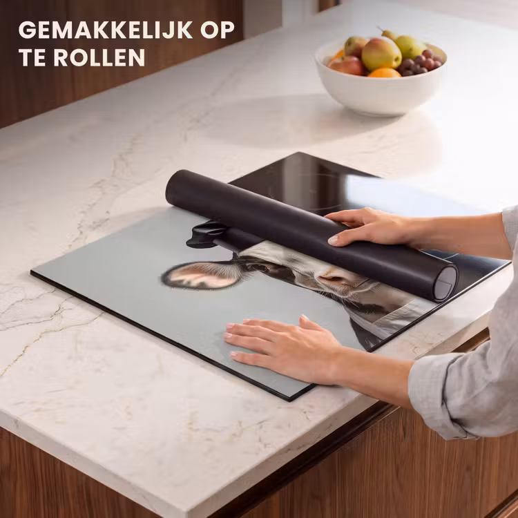 Inductie beschermer - Koe - Zwart - Wit - Kok — 7