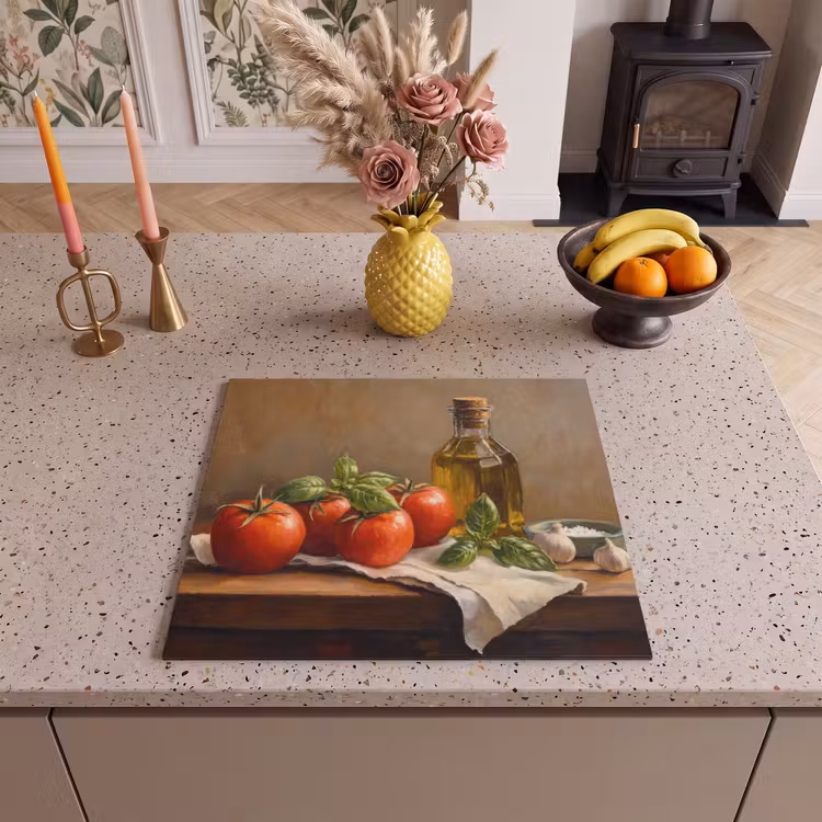 Inductie beschermer - Tomaten - Olijfolie - Stilleven — 3