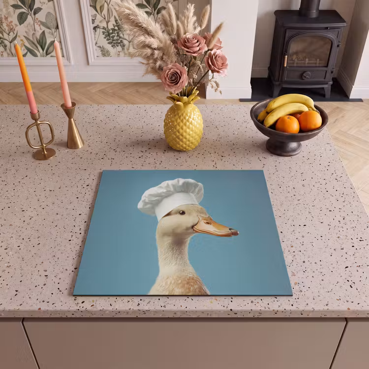 Inductie beschermer - Eend - Koksmuts - Cute - Vogel — 3
