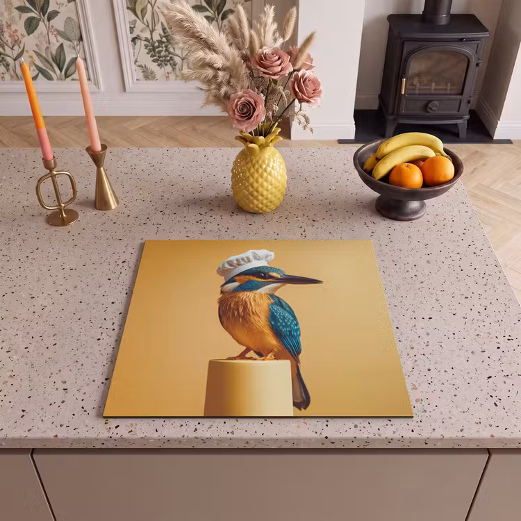 Inductie beschermer - Ijsvogel - Pilaar - Koksmuts - Vogel — 3