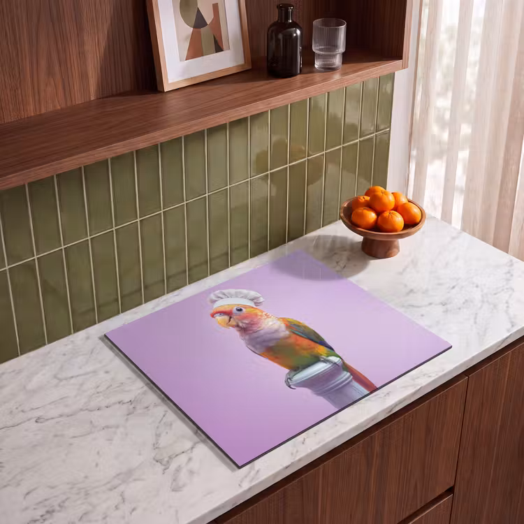 Inductie beschermer - Papegaai - Koksmuts - Pilaar - Vogel — 4