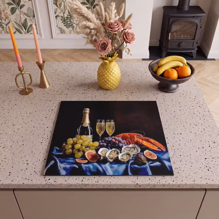 Inductie beschermer - Champagne - Luxe - Oesters — 3