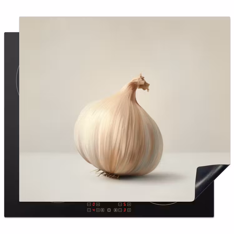 Inductie beschermer - Knoflook - Natuurlijk - Beige — 1