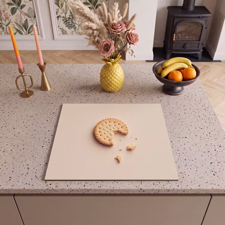 Inductie beschermer - Koekje - Kruimels - beige — 3