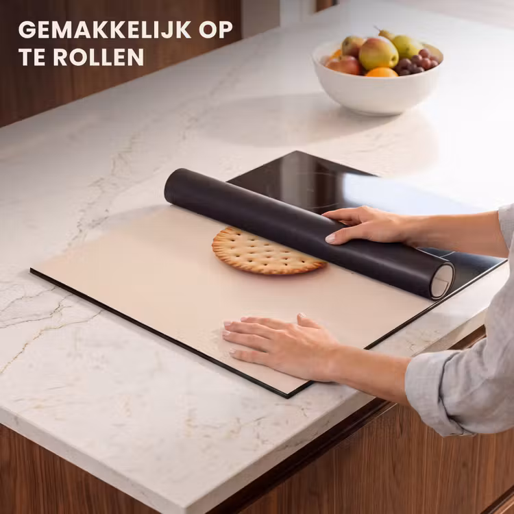 Inductie beschermer - Koekje - Kruimels - beige — 7