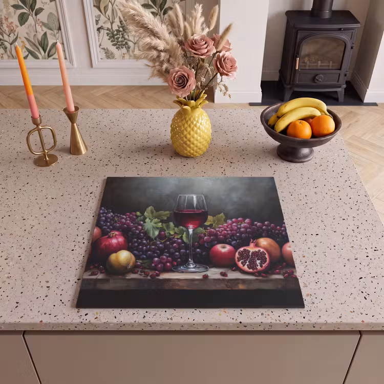 Inductie beschermer - Wijn - Fruit - Stilleven — 3