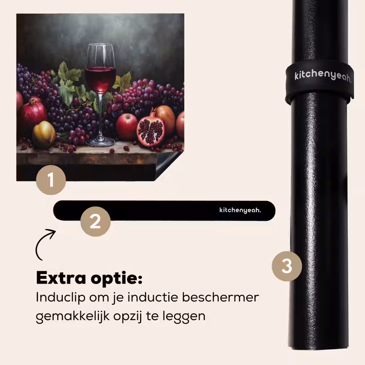 Inductie beschermer - Wijn - Fruit - Stilleven — 8