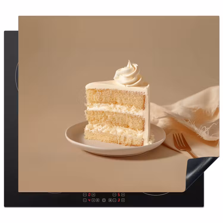 Inductie beschermer - Vanilletaart - Cake - Romig — 1