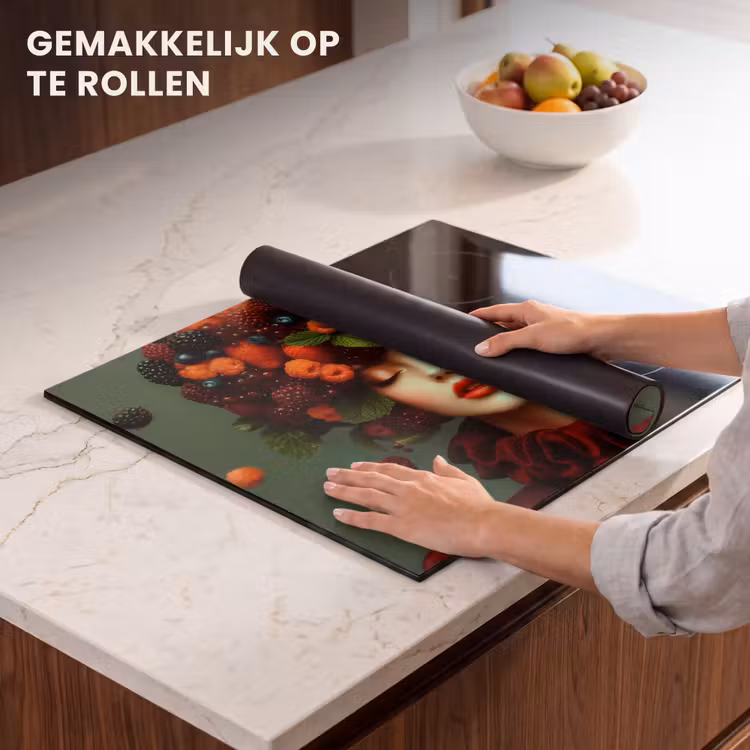 Inductie beschermer - Vrouw - Aardbeien - Frambozen - Bramen - Bessen — 7