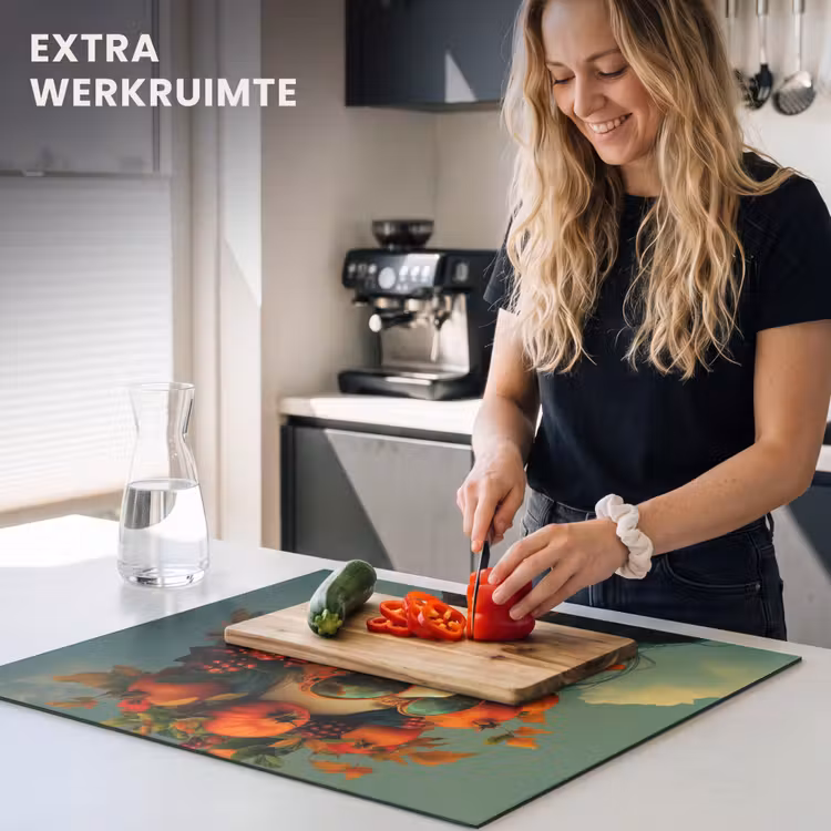 Inductie beschermer - Vrouw - Granaatappel - Herfst - Zonnebril — 5