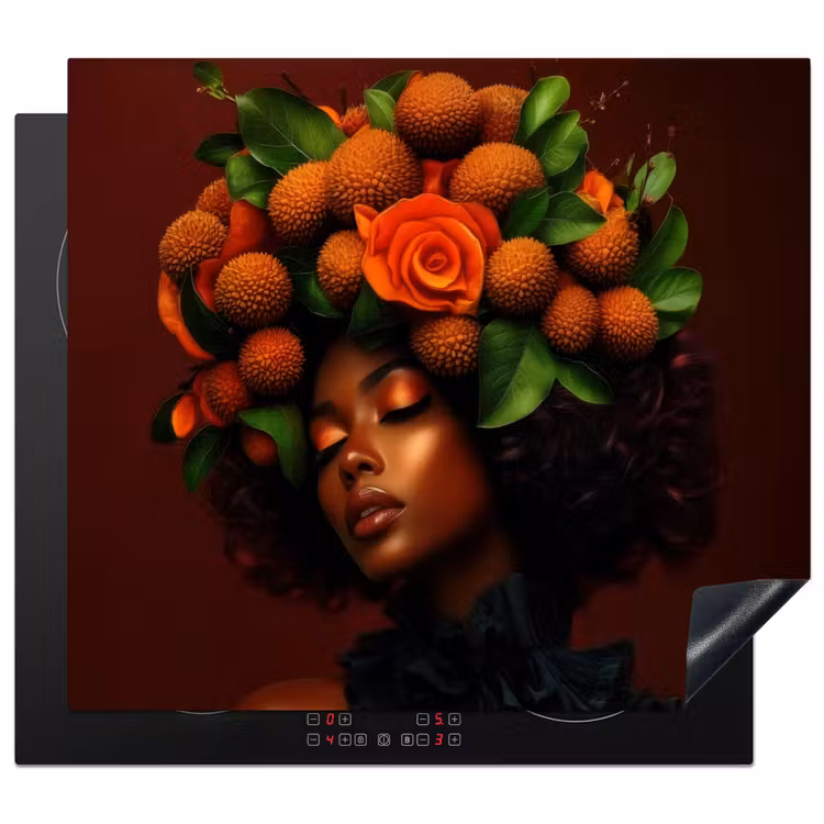 Inductie beschermer - Vrouw - lychee - exotisch — 1