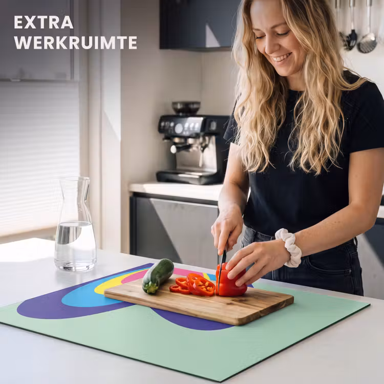 Inductie beschermer - Hartjes - Kleurrijk - Valentijn — 5