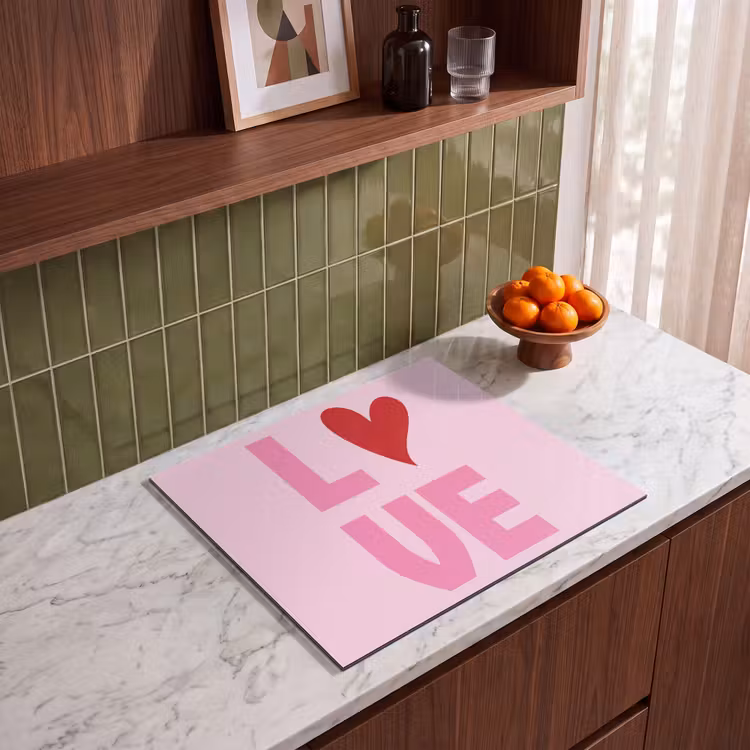 Inductie beschermer - Love - Roze - Hart - Valentijn — 4