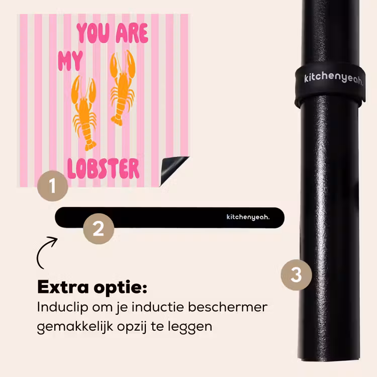 Inductie beschermer - Lobster - Love - Valentijn — 8