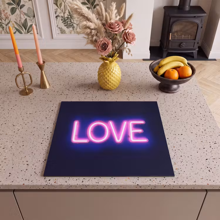 Inductie beschermer - Neon - Love - Valentijn — 3