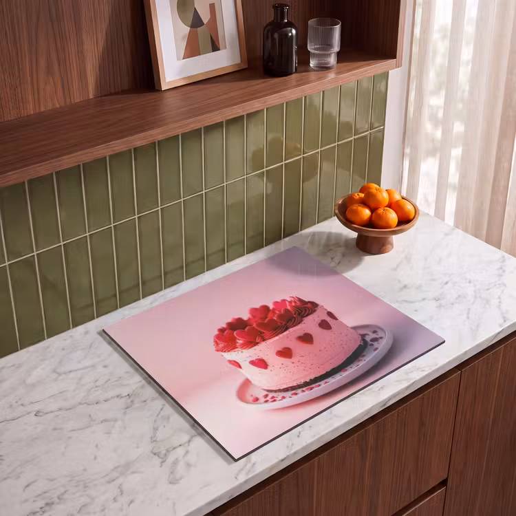 Inductie beschermer - Taart - Hart - Roze — 4