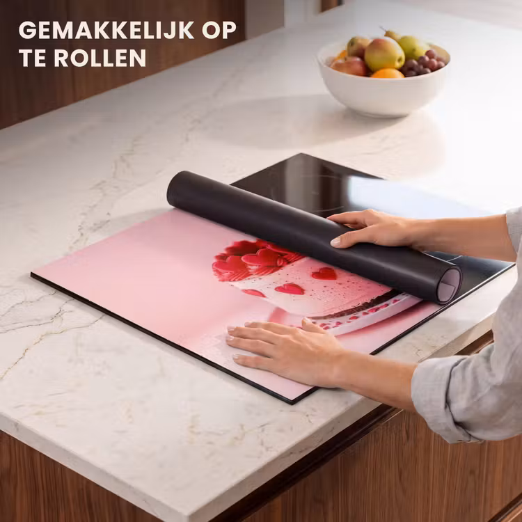 Inductie beschermer - Taart - Hart - Roze — 7