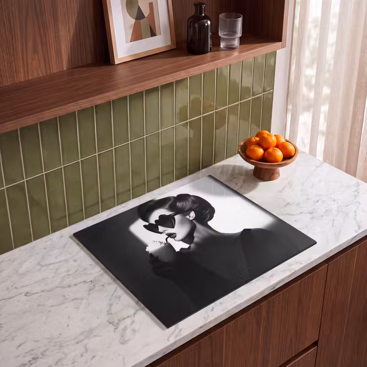 Inductie beschermer - Vrouw - Zwart - Hart — 4