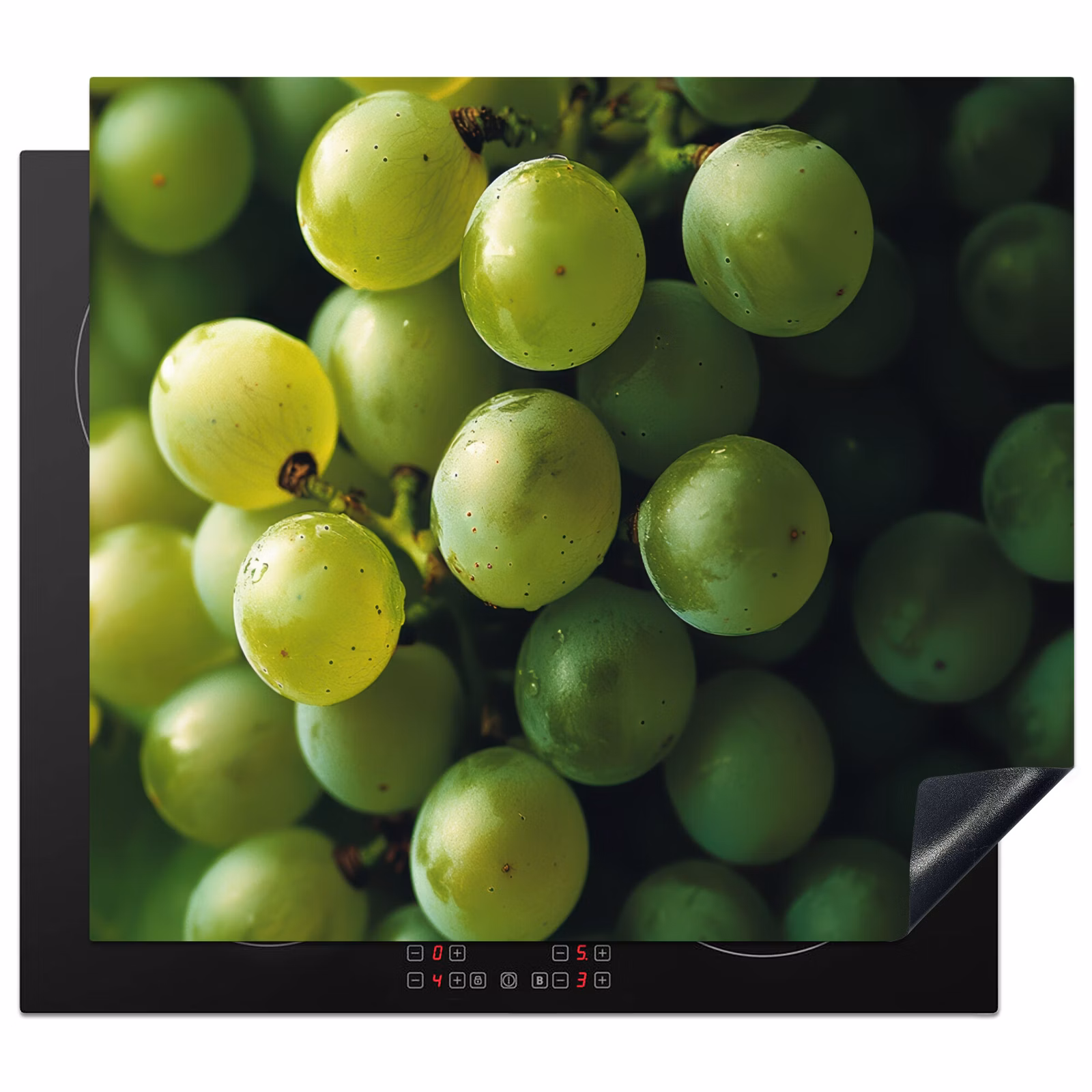 Inductie beschermer - Druiven - Tros - Groen — 1