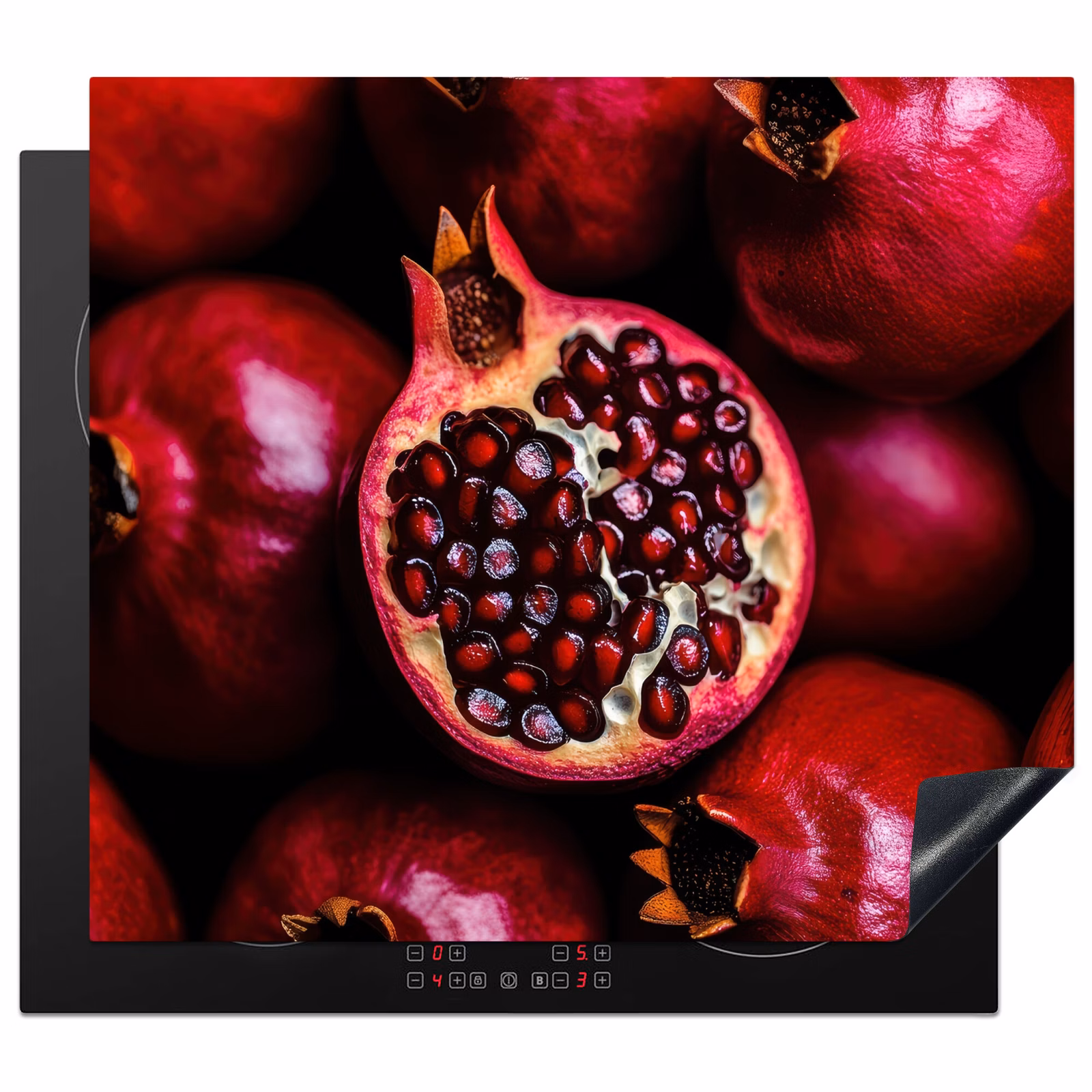 Inductie beschermer - Granaatappel - Rood - Fruit — 1
