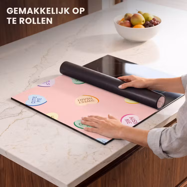 Inductie beschermer - Hart - Snoep - Pastel - Tekst — 7
