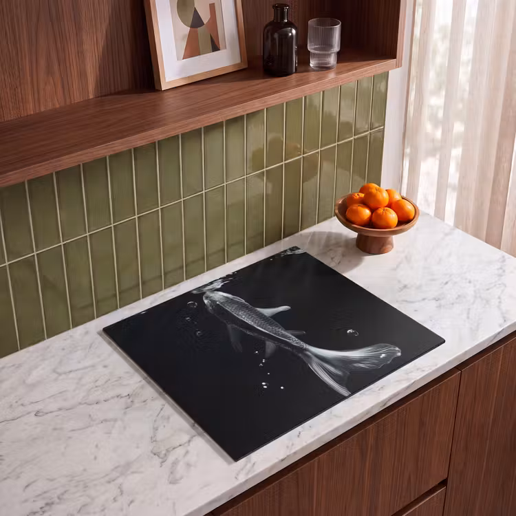 Inductie beschermer - Koi - Vissen - Water - Zwart — 4