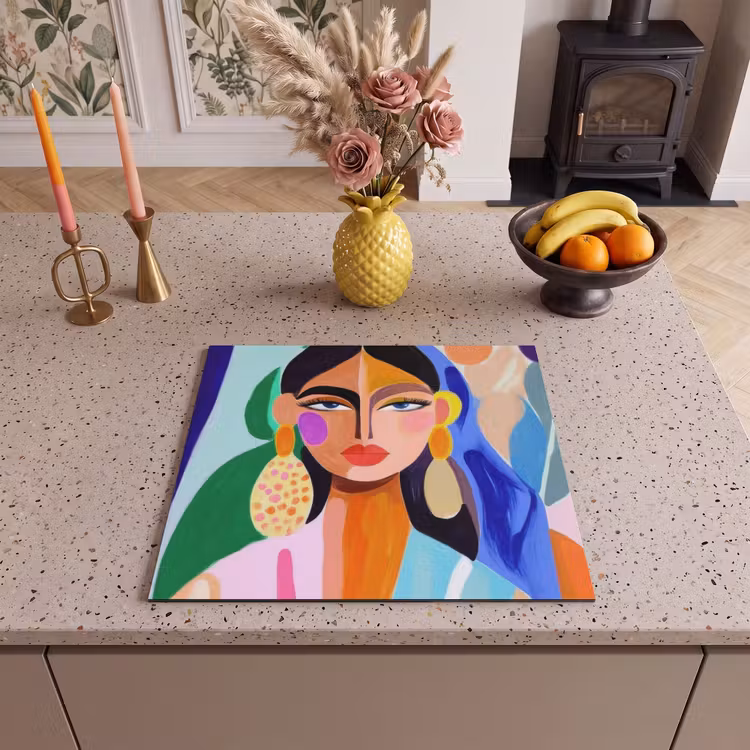 Inductie beschermer - Portret - Vrouw - Modern — 3
