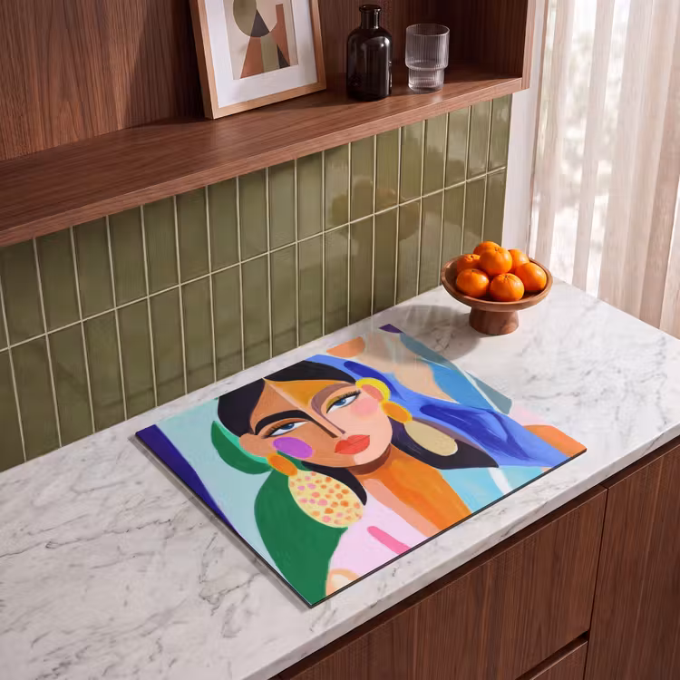 Inductie beschermer - Portret - Vrouw - Modern — 4