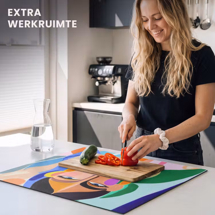 Inductie beschermer - Portret - Vrouw - Modern — 5