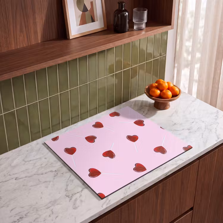 Inductie beschermer - Roze - Hart - Lolly - Snoep — 4
