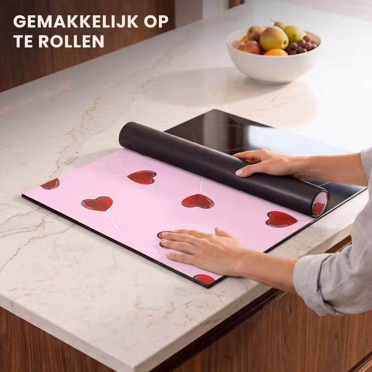 Inductie beschermer - Roze - Hart - Lolly - Snoep — 7