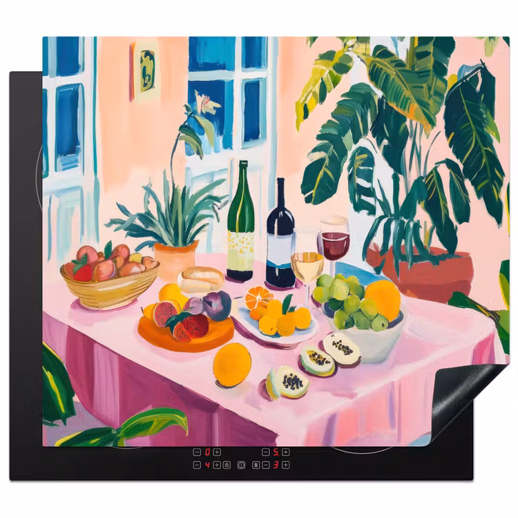 Inductie beschermer - Tafel - Wijn - Fruit — 1