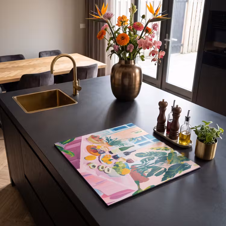 Inductie beschermer - Tafel - Wijn - Fruit — 2