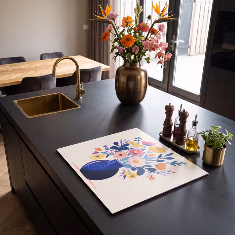 Inductie beschermer - Vaas - Bloemen - Boeket — 2