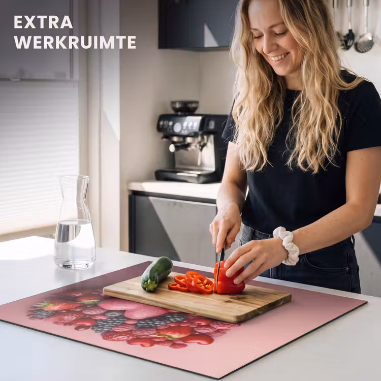 Inductie beschermer - Fruit - Hartjes - Aardbeien - Frambozen - Bosbessen — 5