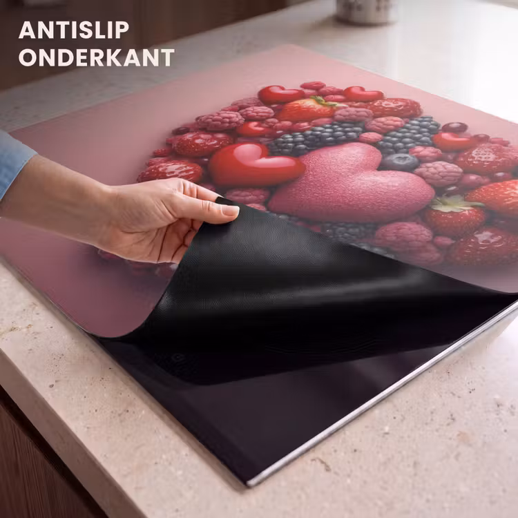 Inductie beschermer - Fruit - Hartjes - Aardbeien - Frambozen - Bosbessen — 6