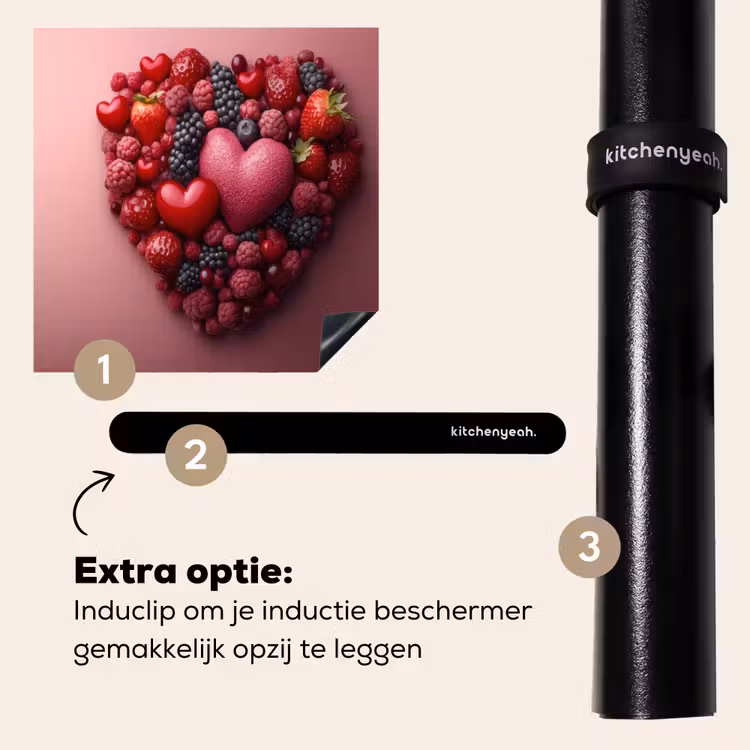Inductie beschermer - Fruit - Hartjes - Aardbeien - Frambozen - Bosbessen — 8
